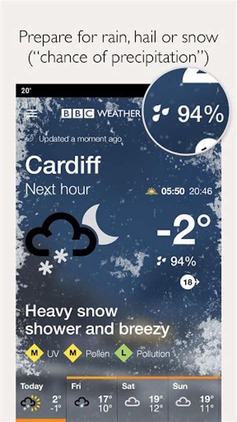 BBC Weather 4.4.4 APK Download by BBC Media App .